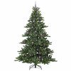 vidaXL Artificial Hinged Christmas Tree Green 240 cm PVC and Steel