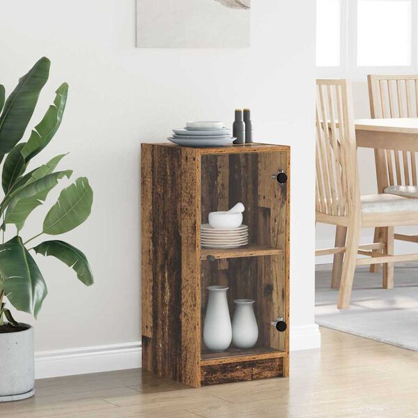 vidaXL Sideboard Old wood 35 x 37 x 76 cm Engineered wood