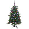vidaXL Artificial Christmas Tree with 150 LEDs with Stand Green 120 cm