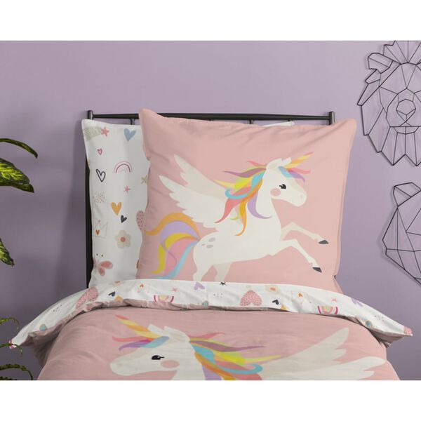 Good Morning Kids Duvet Cover Unicorn 135x200 cm