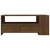 vidaXL Coffee Table Brown Oak 102x55x42 cm Engineered Wood
