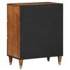 vidaXL Sideboard Brown 60 x 33 x 75 cm Solid Mango Wood