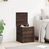 vidaXL Storage Box Brown Oak 40x42x46 cm Engineered Wood