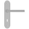 vidaXL Door Handles 2 Sets with BB Deadlock Stainless Steel
