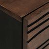 vidaXL Bedside Cabinet Walnut 50 x 33 x 60 cm Solid Acacia wood