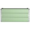 vidaXL Planter Pastel Green 100 x 50 x 45 cm Galvanised Steel