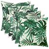 vidaXL Cushion Cover 6 pcs HEERLEN Leaf Pattern 35 x 35 cm Polyester