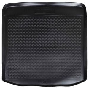 vidaXL Trunk Mat Black Rubber