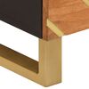 vidaXL Side Cabinet Brown and Black 40x33.5x75 cm Solid Wood Mango