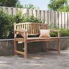vidaXL Garden Bench 114x59x87 cm Solid Teak Wood