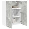 vidaXL Hanging Cabinet Concrete Grey 60 x 31 x 80 cm Engineered Wood