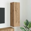 vidaXL TV Wall Cabinet Artisian Oak 30 x 31 x 100 cm Engineered Wood