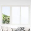 vidaXL Window Film Static Frosted White 90x500 cm PVC