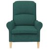 vidaXL Armchair Dark green 76 x 94 x 102 cm Fabric