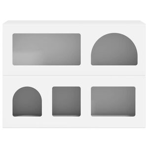 vidaXL Sideboard White 80.5 x 35 x 59 cm Engineered Wood