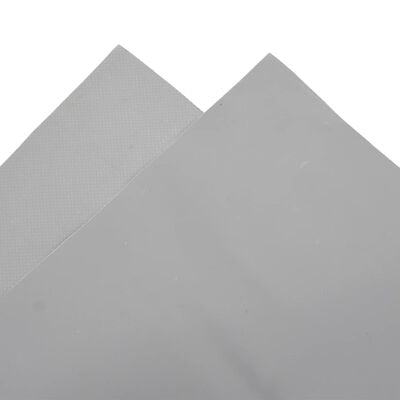vidaXL Tarpaulin Grey 4x7 m 650 g/m²