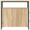 vidaXL Bedside Cabinet Sonoma Oak 30x60x60 cm Engineered Wood