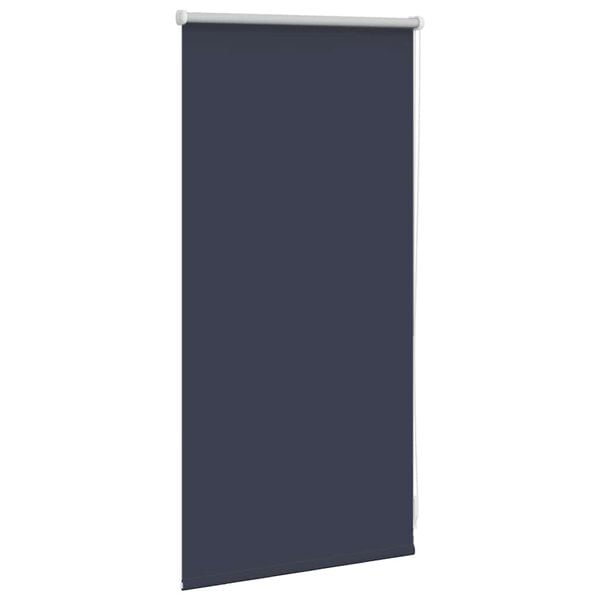 vidaXL Roller Blind Blackout 44.4x100 cm Fabric Width 40 cm Marine / Blue