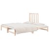 vidaXL Pull-out Day Bed without Mattress 2x(90x200) cm