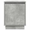 vidaXL Bedside Cabinet 2 pcs Concrete Grey 39 x 34.5 x 50 cm