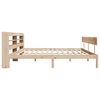 vidaXL Bed Frame without Mattress 180x200 cm Super King Solid Wood Pine
