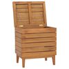 vidaXL Laundry Basket 40x30x45 cm Solid Teak Wood