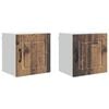 vidaXL Kitchen Cabinet 2 pcs Old Wood 40 x 31 x 40 cm Engineered Wood
