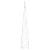 vidaXL Christmas Light Cone 60 LEDs Warm White 120 cm Acrylic