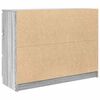 vidaXL Sideboard Grey Sonoma 100x35x76 cm Engineered Wood