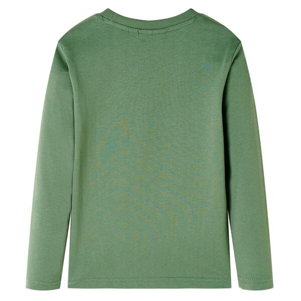 Kids' T-shirt with Long Sleeves Light Khaki 104