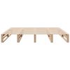 vidaXL Bed Frame without Mattress 200x200 cm Solid Wood Pine