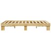 vidaXL Bed Frame without Mattress 120x190 cm Small Double Solid Wood Oak