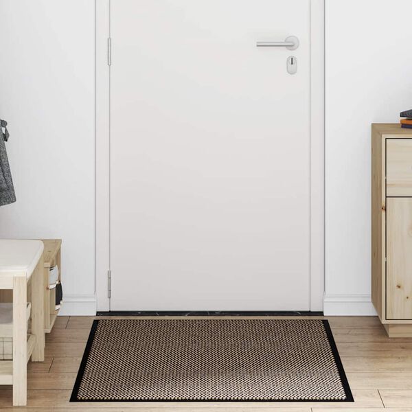 vidaXL Doormat Brown 90x150 cm