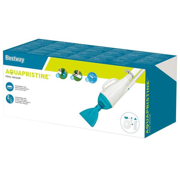Best Way Pool Vacuum Cleaner Blue and White 224 x 3 x 3 cm Plastic