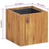 vidaXL Garden Raised Bed Pot 24.5x24.5x25 cm Solid Acacia Wood