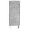 vidaXL Sideboard Concrete Grey 69.5x34x90 cm Engineered Wood