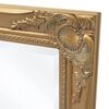 vidaXL Wall Mirror Baroque Style 140x50 cm Gold