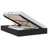 vidaXL Storage Bed with Headboard Black 135 x 190 cm Velvet