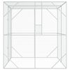 vidaXL Bird Cage Anthracite 209 x 202 x 214 cm Galvanised steel