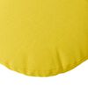 vidaXL Seat Cushions 2 pcs Light Yellow Ø50 x 19 cm Fabric