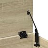 vidaXL Storage Box Sonoma Oak 102x35x35 cm Engineered Wood