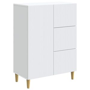 vidaXL Sideboard with Drawer White 66 x 34.5 x 90 cm Engineered Wood