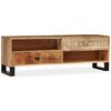 vidaXL TV Cabinet Solid Mango Wood 120x30x40 cm