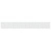 vidaXL Lace Curtain White 120 x 1200 cm Polyester