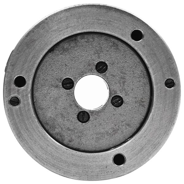 vidaXL 4 Jaw Self-Centering Lathe Chuck 80 mm Steel
