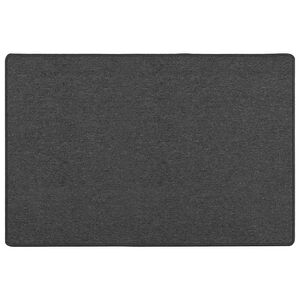 vidaXL Carpet Runner Dark Grey 100 x 150 cm 100% Polypropylene