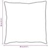 vidaXL Duvet with Pillow 2 pcs White Microfiber