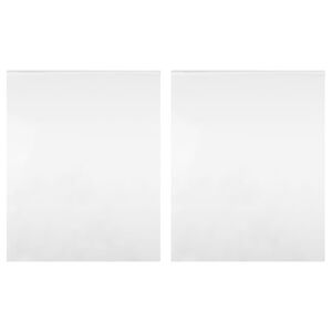 vidaXL Mirror Films 2 pcs Self-Adhesive 60x100 cm PET