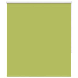 vidaXL Roller Blind Blackout Leaves Green 135x150 cm Fabric Width 131.6 cm Polyester
