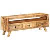 vidaXL TV Cabinet 110x30x40 cm Solid Mango Wood